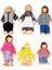 Ahşap Kukla Aile Seti-6'lı Set-Waldorf 3
