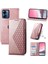 Motorola Moto G24 Için Flip CASE/G04 Cüzdan Standı Eşkenar Dörtgen Şekli El Kayışı (Yurt Dışından) 1