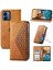 Motorola Moto G24 Için Flip CASE/G04 Cüzdan Standı Eşkenar Dörtgen Şekli El Kayışı (Yurt Dışından) 1
