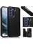 Samsung Galaxy S21 Fe Kart Yuvaları Için Cüzdan Durumda Çift Manyetik Toka Pu (Yurt Dışından) 1