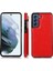 Samsung Galaxy S21 Fe Kart Yuvaları Için Cüzdan Durumda Çift Manyetik Toka Pu (Yurt Dışından) 1