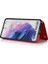 Samsung Galaxy S21 Çift Manyetik Toka Kickstand ile Cüzdan Kılıf (Yurt Dışından) 2