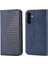 Samsung Galaxy M14 5g Için Flip Case Standı Cüzdan El Kayışı Eşkenar Dörtgen Şekli (Yurt Dışından) 1