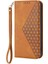 IPhone Xs Max Günlük Kullanım Için Flip Case Standı Eşkenar Dörtgen Şekli Cüzdan El Kayışı (Yurt Dışından) 2