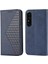 Sony Xperia 1 Iv Için Flip Case Cüzdan El Kayışı Günlük Kullanım Standı Eşkenar Dörtgen (Yurt Dışından) 1