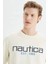 Nautıca Erkek Krem Standart Fit Baskılı Sweatshirt 1