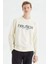 Nautıca Erkek Krem Standart Fit Baskılı Sweatshirt 2