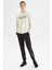 Nautıca Erkek Krem Standart Fit Baskılı Sweatshirt 3