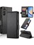 Samsung Galaxy A34 5g Için Flip Case Iş Çevir Cüzdan Kart Yuvaları Günlük (Yurt Dışından) 3