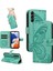Kredi Kartı Yuvası Kabartmalı Yüksek ile Samsung Galaxy Credit 5g Için Flip Case (Yurt Dışından) 5