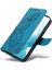 Samsung Galaxy S21 Artı Yüksek Kaliteli Deri ile Kabartmalı Flip Case (Yurt Dışından) 5