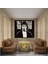 Scarface Kanvas Tablo - Minimalist Siyah Beyaz Duvar Tablosu - Scarface, Tony Montana, Minimalist Tasarım, 30X30 3