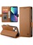 IPhone 13 Için Flip Case Mini Kartvizit Yuvaları Cüzdan Günlük Kullanım Flip (Yurt Dışından) 1