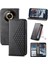 Realme 11 Pro Için Flip Case Standı El Kayışı Eşkenar Dörtgen Şekli Günlük Kullanım Cüzdan (Yurt Dışından) 1