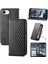 IPhone Se 2024 Cüzdan Günlük Kullanım Için Flip Case El Kayışı Standı Eşkenar Dörtgen (Yurt Dışından) 1