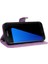 Kredi Kartı Yuvası Yüksek Kaliteli Deri ile Samsung Galaxy S7 Için Flip Case (Yurt Dışından) 5