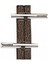 14040 1/22,5 Nikel Metal Düz Ray- 41MM 1