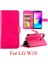 Lg W10 Kart Tutucu Darbeye Pu Deri Kickstand Manyetik Için Flip Case (Yurt Dışından) 4