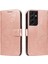 Samsung Galaxy S21 Için Flip Case Ultra Ayrılabilir El Kayışı Kabartmalı Yüksek (Yurt Dışından) 1