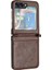 Samsung Galaxy Z Flip6 Manyetik Kapatma Bilek Kayışı Pu Kart Için Flip Case (Yurt Dışından) 3