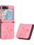 Samsung Galaxy Z Flip6 Manyetik Kapatma Bilek Kayışı Pu Kart Için Flip Case (Yurt Dışından) 1