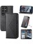 Samsung Galaxy S24 Ultra Cüzdan Eşkenar Dörtgen Şekli El Kayışı Kullanımı Için Flip Case (Yurt Dışından) 4
