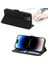 IPhone Se 4 Darbeye Dayanıklı Kabartmalı Çoklu Kredi Kartı Yuvaları Için Flip Case (Yurt Dışından) 4