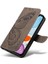 Kredi Kartı Yuvası ile IPhone 12 Mini Yüksek Kaliteli Deri Için Flip Case (Yurt Dışından) 3