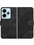 Xiaomi Redmi 13 Için Flip Case Geometrik Desen Darbeye Deri Kılıf Pu (Yurt Dışından) 1