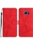 Samsung Galaxy S7 Kenar Cüzdan Için Flip Case Pu Deri Bilek Kayışı Tam (Yurt Dışından) 1