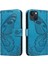 Kredi Kartı Yuvası ile IPhone 14 Için Flip Case Ayrılabilir El Kayışı Yüksek (Yurt Dışından) 5