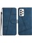 Samsung Galaxy A73 5g Için Flip Case Cüzdan Pu Deri Bilek Kayışı Kartı (Yurt Dışından) 1