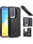 Huawei P40 Kart Yuvaları Için Cüzdan Durumda Çift Manyetik Toka Kickstand Pu (Yurt Dışından) 1