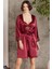 Efsane Store - Pierre Cardin Saten Gecelik Sabahlık Pijama Takım Şort Takım 6'lı Gelin Çeyiz Seti - 6000 1