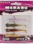Mebaru Micro Shad 65MM 3.8gr Lrf Silikonu Natural Mix 2