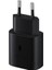 Siyah Galaxy S24 Plus Type-C Fast Şarj Adaptörü 25W Siyah (Samsung Türkiye Garantili) USB Type C 2 3