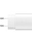 Beyaz Galaxy S23 Fe Type-C Fast Şarj Adaptörü 25W Beyaz (Samsung Türkiye Garantili) 2 Yıl USB Type 2