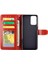 Oppo A54 4g Kart Tutucu Için Flip Case Darbeye Dayanıklı Manyetik Kapatma Pu (Yurt Dışından) 3