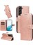 Kredi Kartı Yuvası Ayrılabilir El ile Samsung Galaxy S21 Fe Için Flip Case (Yurt Dışından) 1