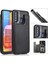 Samsung Galaxy A20S Pu Deri Kickstand Kart Yuvaları Çift Için Cüzdan Kılıf (Yurt Dışından) 1
