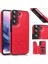 Kart ile Samsung Galaxy S22 Artı Çift Manyetik Toka Için Cüzdan Kılıf (Yurt Dışından) 1