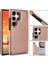 Samsung Galaxy S24 Ultra Kart Yuvaları Için Cüzdan Kılıf Pu Deri Çift (Yurt Dışından) 1