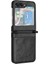 Samsung Galaxy Z Flip5 Pu Deri Kart Tutucu Bilek Kayışı Için Filp Durumda (Yurt Dışından) 3