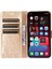 IPhone 13 Için Filp Durumda Pro Manyetik Kapatma Kart Tutucu Bilek Kayışı Pu (Yurt Dışından) 5
