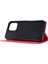 IPhone 14 Için Filp Durumda Pro Max Pu Deri Kart Tutucu Kickstand Bilek (Yurt Dışından) 2