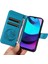 Motorola Moto E20/E30/E40 Için Flip Case Kredi ile Ayrılabilir El Kayışı (Yurt Dışından) 4