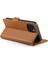IPhone 15 Için Flip Case Günlük Kullanım Kart Yuvaları Flip Iş Cüzdan (Yurt Dışından) 4