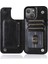 Kart Tutucu Kickstand Kart Yuvaları Pu ile IPhone 13 Mini Için Cüzdan Kılıf (Yurt Dışından) 2