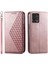 Motorola Moto G72 Standı Cüzdan Günlük Kullanım Eşkenar Dörtgen Şekli El Için Flip Case (Yurt Dışından) 1