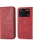 Xiaomi Poco X4 Pro 5g Eşkenar Dörtgen Şekli Için Flip Case Günlük Kullanım Cüzdan Standı (Yurt Dışından) 1